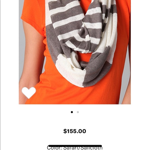 NWOT Vince Linen Cowl Scarf - Picture 6 of 6